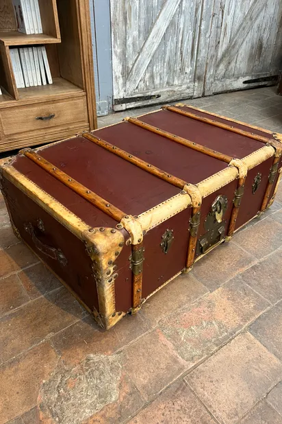 Valise en cuir 'Vintage' - Accessoires & Bagagerie