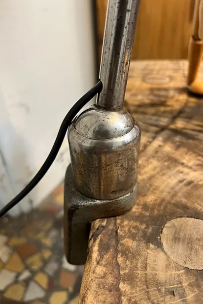 Lampe Baladeuse Atelier Mazda Vintage 1950 – Veilleuse Enfant Miniature