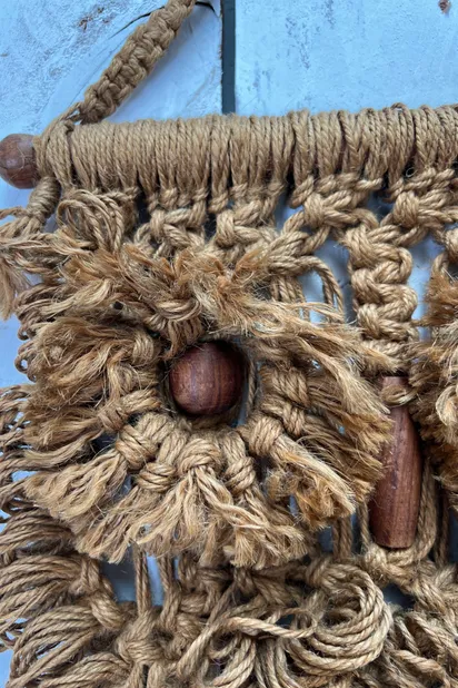Kit Macramé Hibou Vintage 1977 Leisure Home Parties 9x16 - Neuf Sous Blister