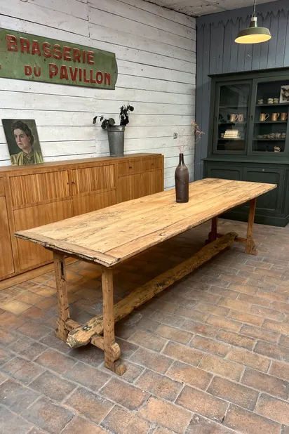 Table De Billard Estaminet Flamand - Fin XIXème Début XXème - Occasion
