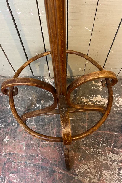 Porte-manteau Sur Pied Thonet Elegantia - Bois Finition Chêne + Porte-parapluie