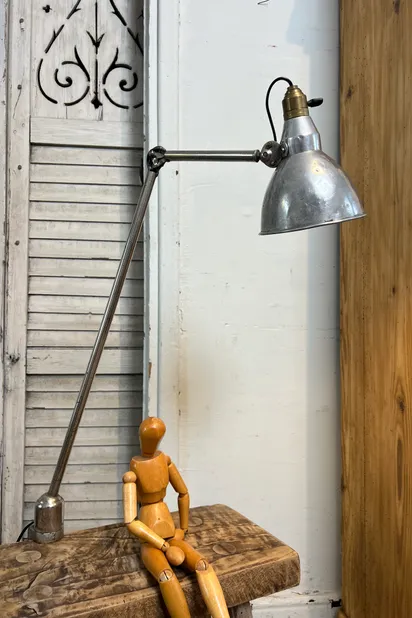 Lampe Baladeuse Atelier Mazda Vintage 1950 – Veilleuse Enfant Miniature