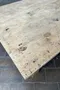 Grande table basse en hêtre - Bois brut