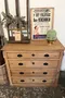 Ancienne commode en orme 1920