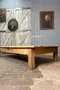 Grande table basse en hêtre - Bois brut