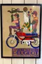 Affiche Peugeot 1970