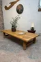 Table basse en chêne – années 50