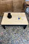Petite table basse en sapin