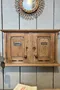 Ancien bloc de boîtes aux lettres en chêne