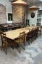 Grande table à l’italienne en merisier – début XXe