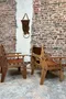Paire de fauteuils brutalistes – Années 60-70