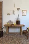 Établi console en frêne