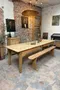 Grande table de ferme en sapin – XIXe siècle