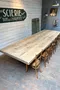 Très grande table de Monastère en chêne 1920
