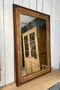 Ancien miroir en noyer