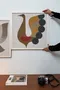 Tableau décoratif en sable – années 1970