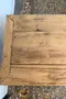 Table en chêne à piètement lyre