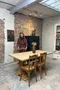 Petite table de monastère en chêne – années 50