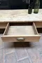 Table basse en hêtre Début XXème 