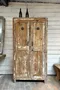 Ancien vestiaire en bois patiné Début XXème 