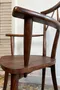 Paire de fauteuils en hêtre – Années 60