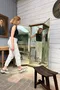 Ancien miroir triptyque Brot