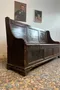 Ancien banc coffre en sapin – fin XIXe 