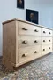 Ancien meuble de mercerie en chêne – Années 50