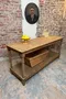 Ancienne table de drapier en chêne