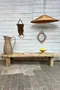 Console basse en bois clair – XIXe siècle
