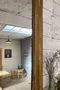 Ancien miroir doré au mercure Début XXème 
