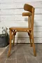 Série de 6 chaises bistrot Thonet en bois blond