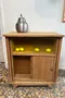 Meuble bar vintage en chêne