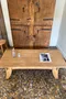 Table basse  en chêne Années 50