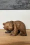 Ours en bois sculpté du Japon 