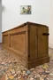 Ancien banc coffre en chêne