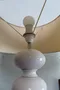 Grande lampe en céramique années 80