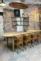 Grande table ovale en sapin – Début XXe
