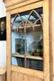 Vitrine gothique en chêne – Époque Louis-Philippe, 19e siècle