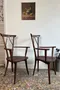 Paire de fauteuils en hêtre – Années 60