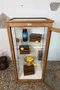 Rare vitrine de musée en chêne – vers 1900