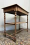 Petite console table en noyer - Début XXe siècle