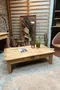 Table basse en peuplier Début XXème 