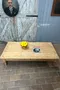 Table basse ancienne en peuplier – XXe siècle