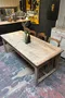 Table de ferme en chêne Début XXème 