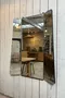 Ancien miroir triptyque - Années 70