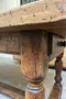 Ancienne table de ferme rustique en chêne