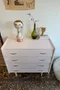 Commode vintage rose pâle
