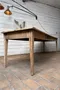 Grande table de ferme en châtaignier