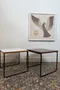 Paire de tables d’appoint Steiner – années 1970
